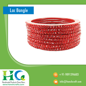 Brazalete de laca hecho a mano, Fabricación en la India - Product Image 2