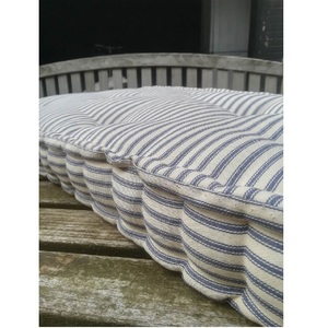 100% bông sợi nhuộm sọc chất lượng cao nhà sản xuất Hộp ghế đệm tái chế điền giá rẻ sàn đệm chất lượng cao - Product Image 6