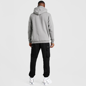 GAF OEM Hombres Manga larga Cremallera Embudo Escote Sudadera Frente Media cremallera Pullover Sudadera - Product Image 2