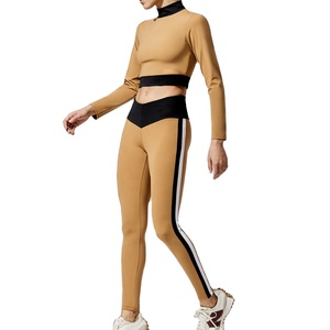 Wholesale <b>Tummy</b> <b>Control</b> Spandex Leggings Women Sports Leggings Fitness Yoga Pants - Product Image 3