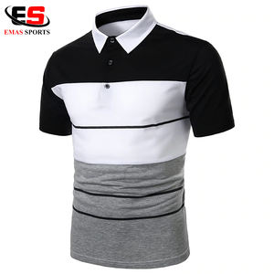 Men's Premium Quality Short Sleeve Polo Shirt New Anti-Wrinkle Jersey Clothing With <b>3</b> Button Closure - Product Image 3