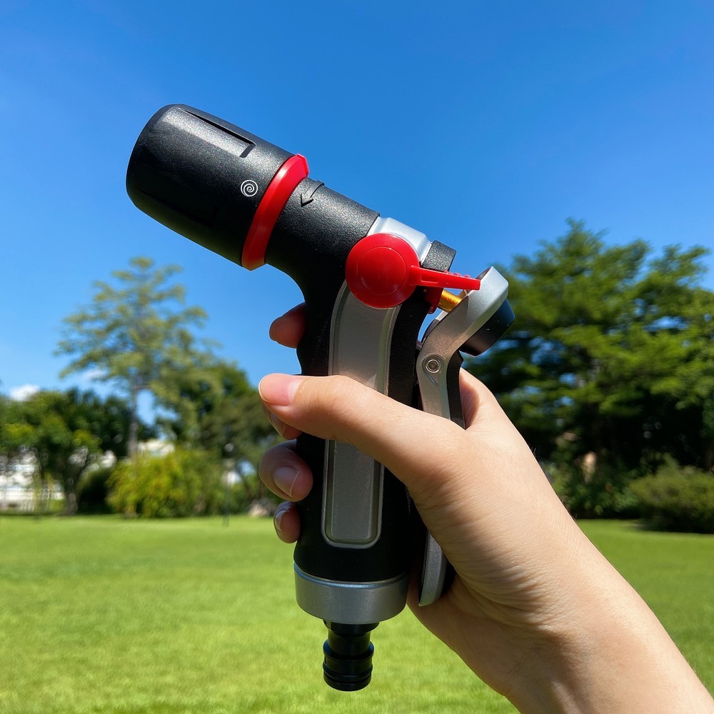 3 Cleaning Spray Gun Powerful Cyclone Pattern Rear Trigger Time Saving Garden Hose Nozzle Water Sprayer Precise Cleaning