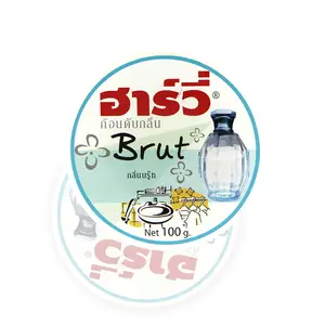 Hersteller Großhandels preis Badezimmer Solid Deodorant von Harvie Deodorant Geruchs block Brut Scent Refill 100g.