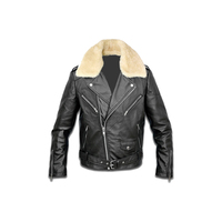 Dernières Hommes de FCJ061Bomber Réel En Peau de Mouton en peau de Mouton Veste/2024 Réel Veste De Fourrure Brun Foncé/Dernière en peau de Mouton En Cuir hommes de Veste