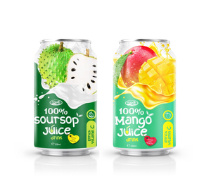 น้ำฝรั่งสด 100% บรรจุกระป๋อง 330 มล. ขายส่ง ยี่ห้อ NAWON ผู้ผลิตเครื่องดื่มออร์แกนิก USDA - Product Image 3