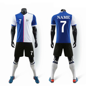 Camiseta de Fútbol de la Liga 2023, Versión Jugador, Uniforme con Nombre del Equipo, Diseños Personalizados, Manga Corta, Impermeable y Transpirable - Product Image 5
