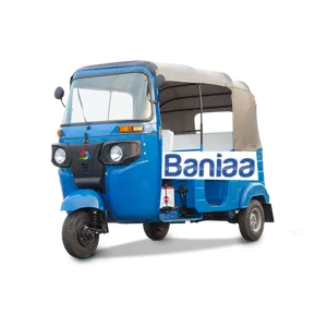 热门印度tuk tuk Baniaa汽油机动乘客3轮车。