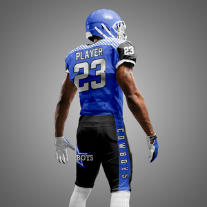 2025 Léger Polyester Football Américain Jeunesse Vêtements De Sport Logo Personnalisé Impression Technique De Sublimation Chaude Maillots De Football - Product Image 2