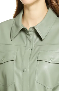 Chaquetas de cuero de invierno de alta calidad para mujer con bordado personalizado chaqueta de cuero de la mejor calidad mujer Pakistán - Product Image 4