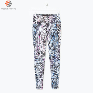 Pantalones de Yoga de Cintura Media para Gimnasio y Fitness, Leggings con Efecto Levanta Glúteos, Elásticos en Cuatro Direcciones, Ecológicos, Hasta el Tobillo - Product Image 4