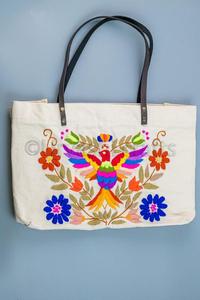 กระเป๋าผ้าปักลายนกสำหรับสตรี OEM - Product Image 4