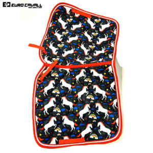 2025 mejor accesorio ecuestre de alta calidad sublimación impresa unicornio caballo sillín almohadilla - Product Image 6