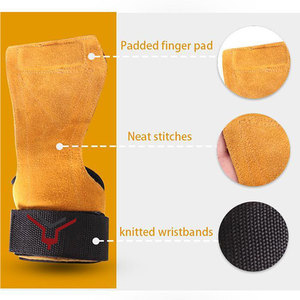 Empuñaduras de mano para gimnasia, levantamiento de pesas, guantes de gimnasio, protección de palma para Kettlebell, dominadas, 2022 - Product Image 2