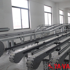 Sistema transportador de cadena motorizado para industria de botellas y bebidas, sistemas de automatización de botellas de alta velocidad - Product Image 6