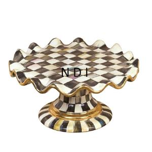 Soporte para Tartas Decorativo de Último Diseño, Soporte para Postres para Bodas, Aniversarios, Decoración de Fiestas, Servidor de Tartas de Aluminio - Product Image 1