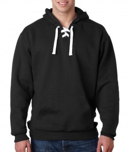 Sweat à capuche uni à lacets, 100 % coton, unisexe, en polaire respirant, doublé, écologique, décontracté, pour le sport, hiver - Product Image 6