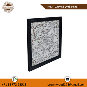 <b>MDF</b> Hand Carved Wall <b>Panel</b> Best Quality for Home and Office <b>Decoration</b> Wood Material Factory Price Sale Online Retail Suppliers - Product Image 2