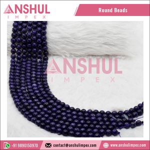 Grande Demande, Qualité Supérieure : Perles de Pierre Naturelle Colorées Teintées 8mm pour Décoration, Vente Directe Usine - Anshul Impex - Product Image 5