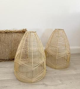 Luminaires en rotin naturel pour décoration, vente en gros - Product Image 5