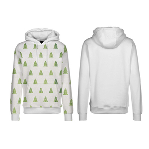 2022 Christmas Style Men's Hoodies Set 100% Cotton & Polyester Embroidered Winter Sweatshirt Hooded Jacket - Product Image 3