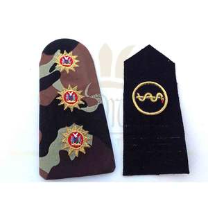 Uniformes Pilote Argent Epaulettes grade de cérémonie Epaulettes Vente - Product Image 5