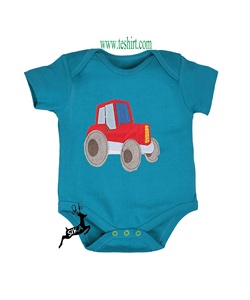 Combinaison Bébé Imprimée en Coton Biologique de Bambou, Motif Floral Mignon, Teinte Colorée, Vente en Gros pour Acheteurs Mondiaux en Inde - Product Image 3