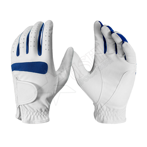 Logo personnalisé OEM gants de golf en cuir lavables pour hommes, prix d'usine, gants de Golf en cuir Cabretta, gant de grande qualité - Product Image 4