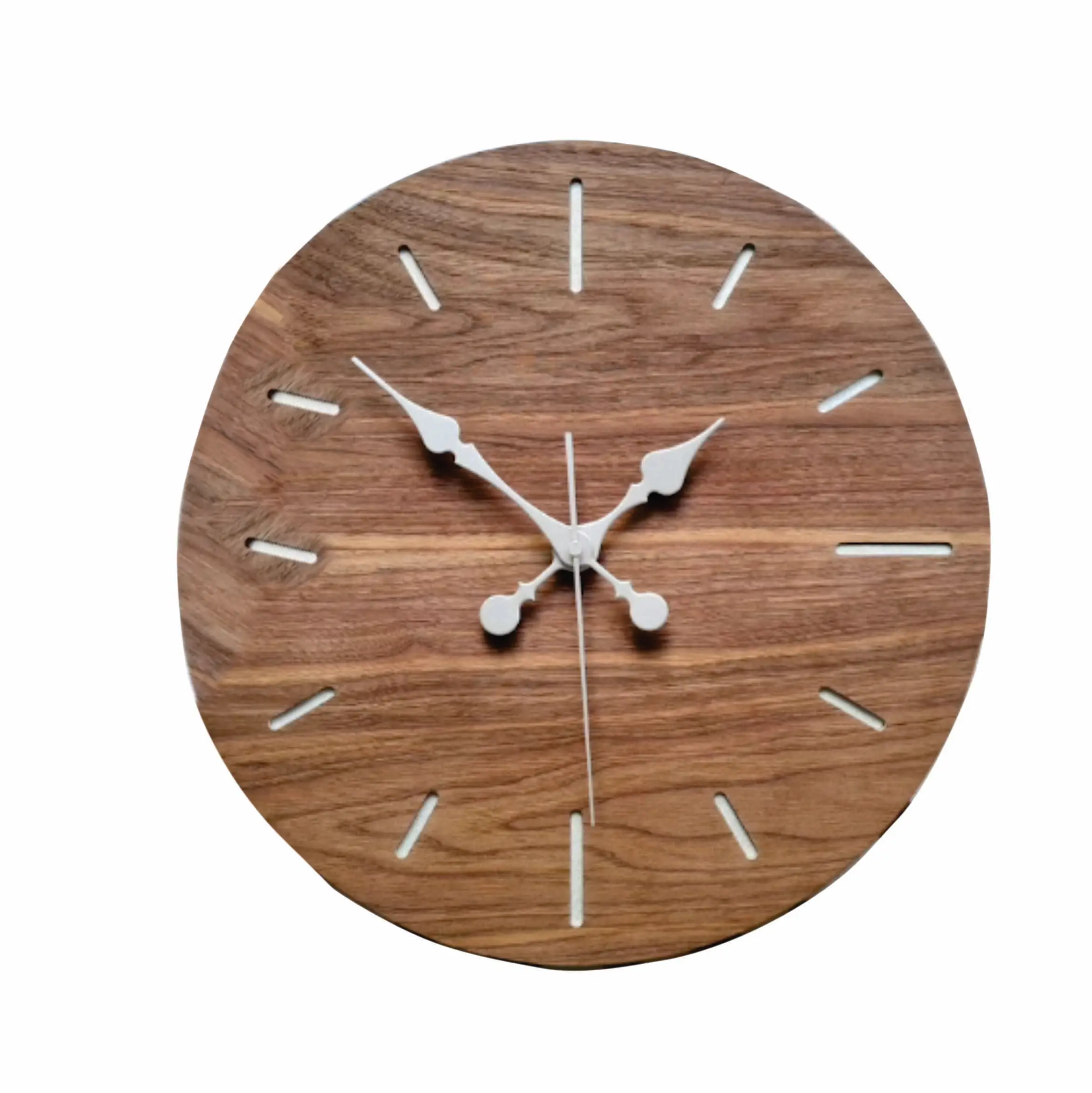 Antique Wooden Wall Clock For Living Room Bedroom Home Office Kitchen Round Shaped Designer Wooden For Home Decor