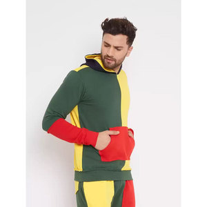 Conjunto Deportivo Informal para Hombre con Sudadera con Capucha y Bolsillo Tipo Canguro - Product Image 3