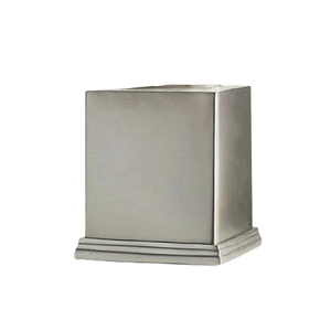 Servilletero de acero inoxidable, color plateado, tamaño personalizado, caja de almacenamiento de pañuelos de estaño galvanizado a precio mayorista - Product Image 5