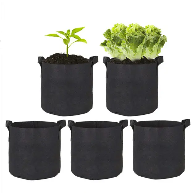 Giá Rẻ Tùy Chỉnh Planter Phát Triển Túi Vườn Khoai Tây Cảm Thấy Vải Thực Vật Phát Triển Túi