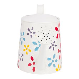 Finition enduite de poudre blanche brillante peut concepteur multicolore arrosoir traditionnel personnalisé de stockage d'eau en métal pour le jardin - Product Image 1