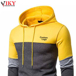 Pull à capuche uni surdimensionné avec Logo personnalisé pour homme, sweat-shirt Slim de musculation, de Fitness - Product Image 3