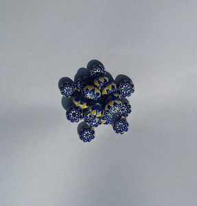 Custom Made Multi-Color Chevron <b>Glass</b> <b>Beads</b> Mixed Sizes 4 Mm+ for Jewelry Designers and <b>Bead</b> Stores <b>Lampwork</b> & <b>Crystal</b> <b>Beads</b> - Product Image 3