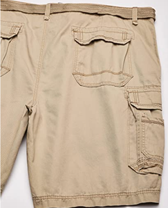 Pantalones cortos de Cargo con cinturón para hombre, mallas de negocios cómodas y de la mejor calidad, personalizadas, 65% poliéster, 35% algodón - Product Image 4