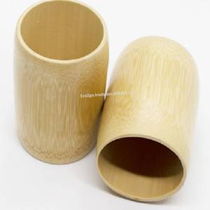 Taza de bambú biodegradable | Taza de bambú para beber | Taza de té de bambú con pajitas hechas de bambú de alta calidad 100% en Vietnam - Product Image 2