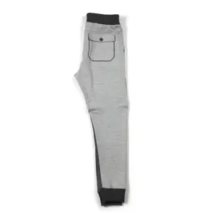 可定制舒适男裤浅灰色意大利制造优质纯棉服装