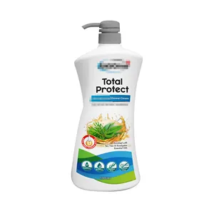 Malaysia OEM Total Protect Shower Cream 1 Liter Rich Foaming for Skin Hydration and Moisturization