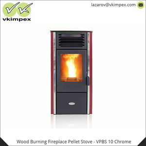 Estufa de Pellet para quemador de madera, capacidad de calefacción de habitación de 210 m3, 82 kg de peso, Independiente - Product Image 4