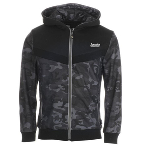 Wholesale 100% Cotton Manufacturer Custom Heavyweight 400gsm Regular Fit High Quality Winter Fleece Zipper-Up <b>Men's</b> Hoodie - Product Image 4