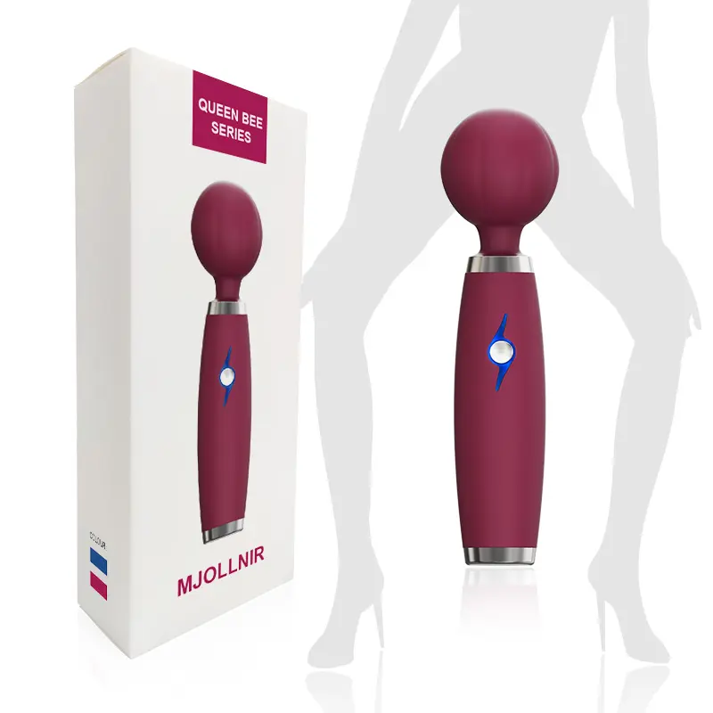 Tenuto In Mano ricaricabile Personal multi Velocità forte potente av Bacchetta sessuale giocattoli del sesso del Massager Del Vibratore