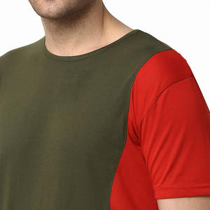 Conjunto de secado rápido de color de doble tono informal de verano para hombre, ropa de trabajo de panel transpirable - Product Image 6
