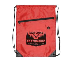 Mochila Deportiva Promocional de Nailon 100% con Logotipo Personalizado, para Gimnasio, Publicitaria, con Cordón y Cinta Reflectante, 30-40L - Product Image 5