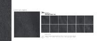 Earthan Nero 600x900mm Carreaux de porcelaine d'extérieur 20mm Heavy Duty pour maison moderne et véranda