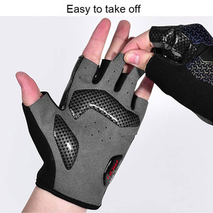 Gants de cyclisme d'entraînement respirants à demi-doigts de haute qualité Gants de sport personnalisés - Product Image 2