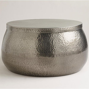โต๊ะกาแฟโลหะสำหรับตกแต่งบ้าน,โต๊ะกลางทำจากเหล็กค้อนดีไซน์ตามสั่ง - Product Image 2