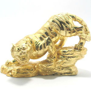 Estatua de animal de poliresina para decoración del hogar, regalo de recuerdo, estatua de Tigre a precio barato - Product Image 1