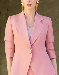 Conjunto de chaqueta y falda de talla grande para mujer, moda de negocios, dos piezas, hecho en Vietnam - Product Image 4