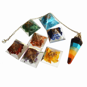 Get Best Value of Orgone Chakra Pyramid Kit : Orgone Chakra Pyramid Kit for Sale - Product Image 1