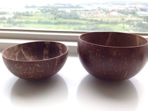 The Cheapest Wholesale Custom LOGO <b>Coconut</b> <b>Shell</b> Bowls <b>Coconut</b> Husk Bowl Wholesale From Vietnam High Quality - Product Image 2